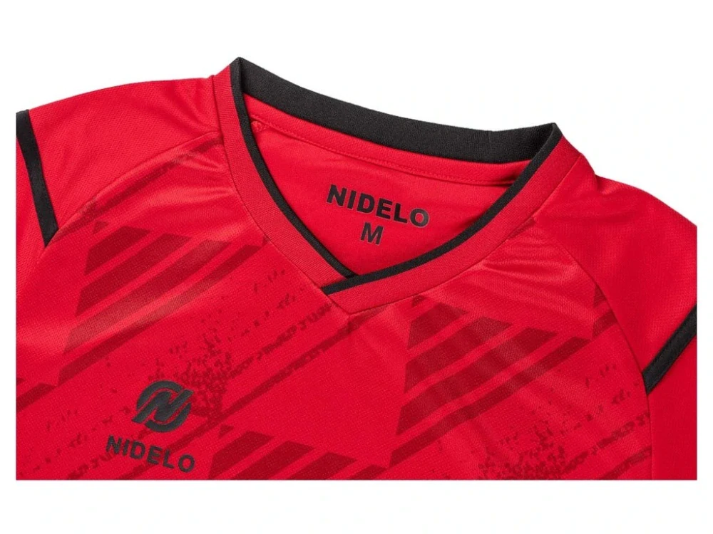 Hráčský set Nidelo Begard červená/černá