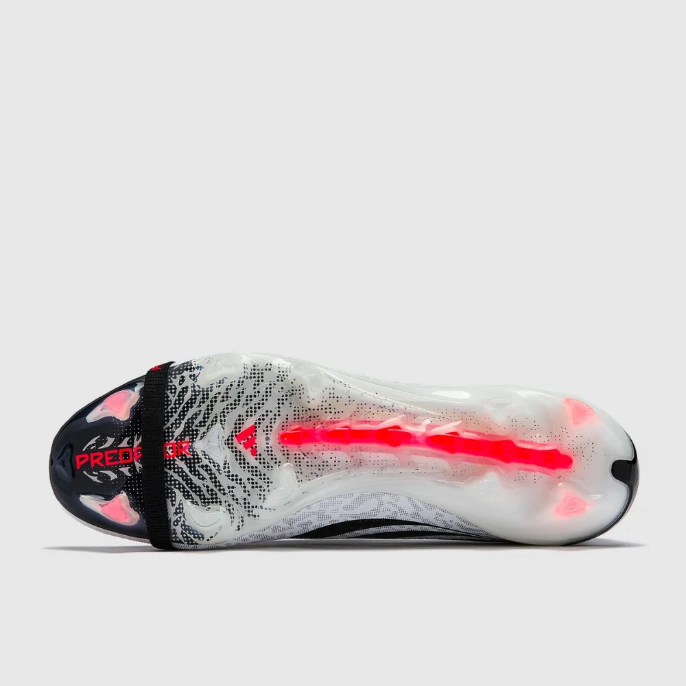 Kopačky adidas Predator Elite Tongue FG bílá/červená