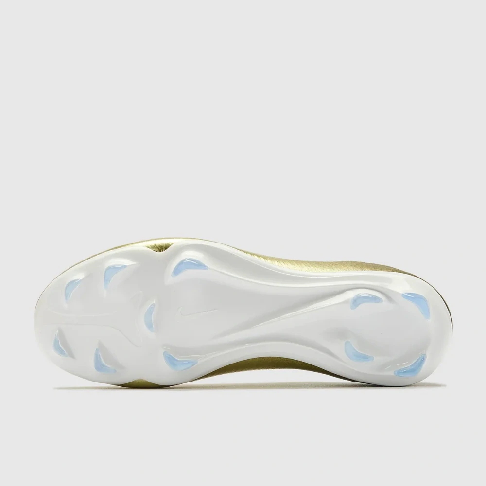 Dětské kopačky Nike JR Vapor 17 Pro FG KM zlatá