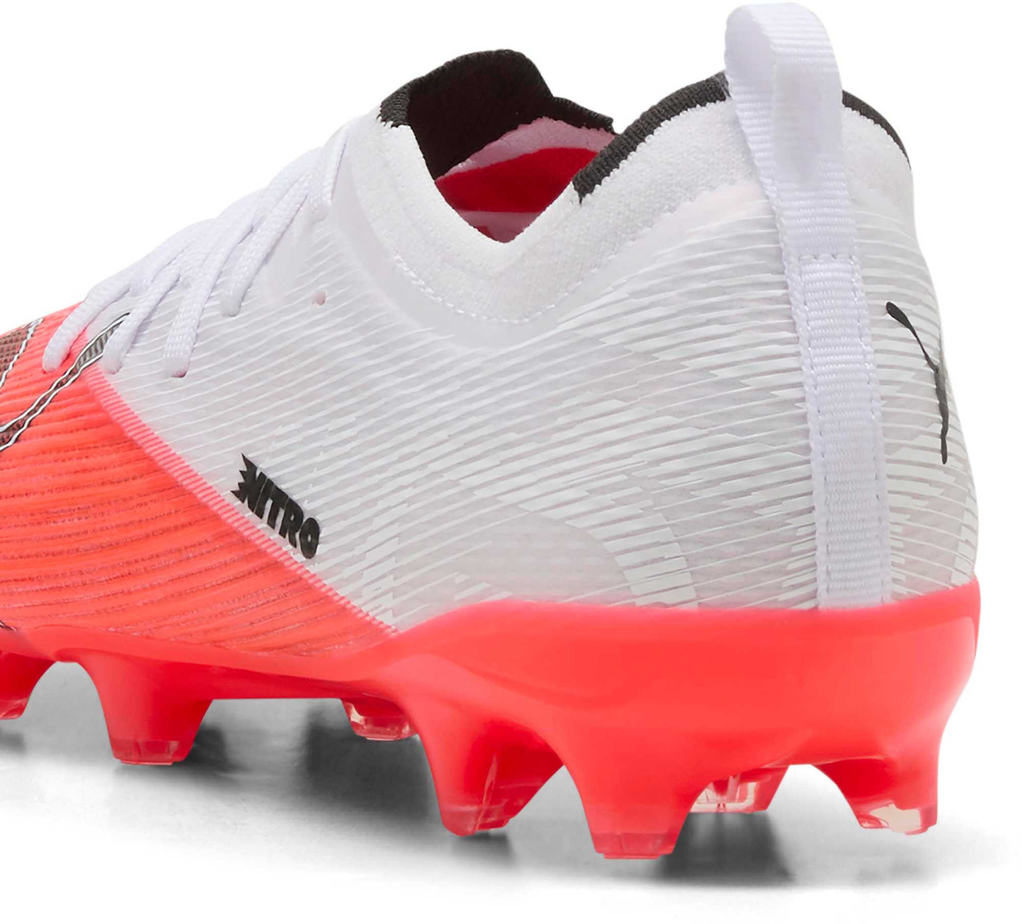 Dětské kopačky Puma Ultra Nitro 7 Ultimate FG JR bílá/růžová