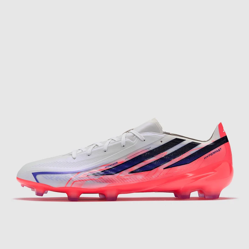Kopačky adidas F50 Hyperfast Pro FG růžová/bílá