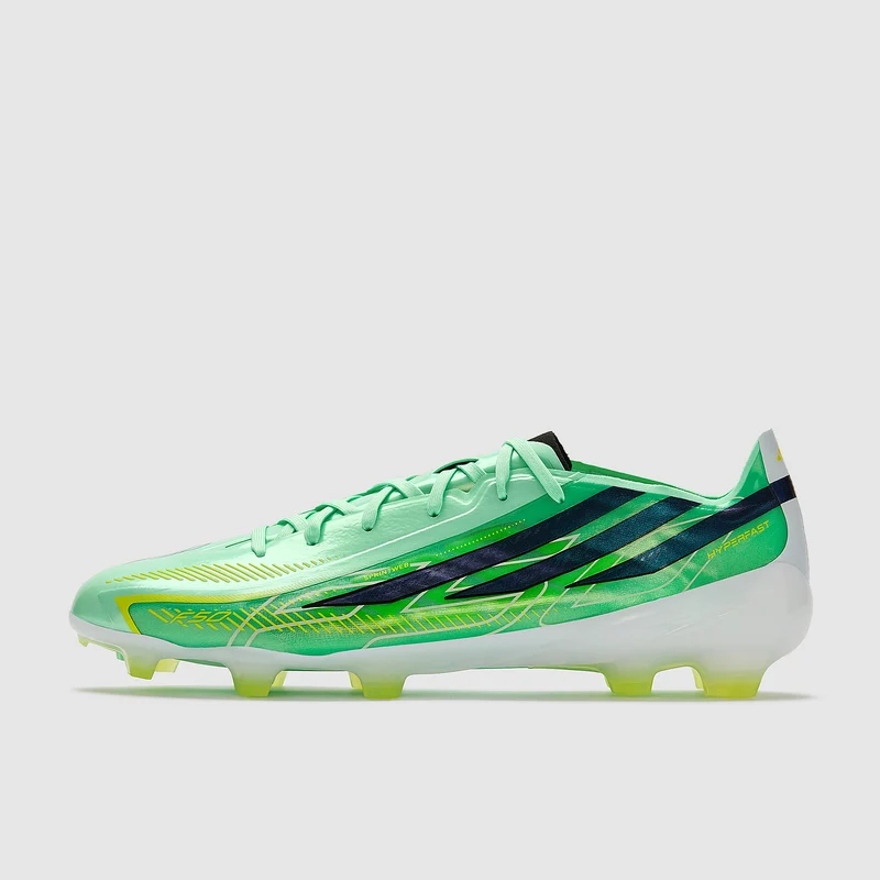 Kopačky adidas F50 Hyperfast Pro FG zelená/bílá