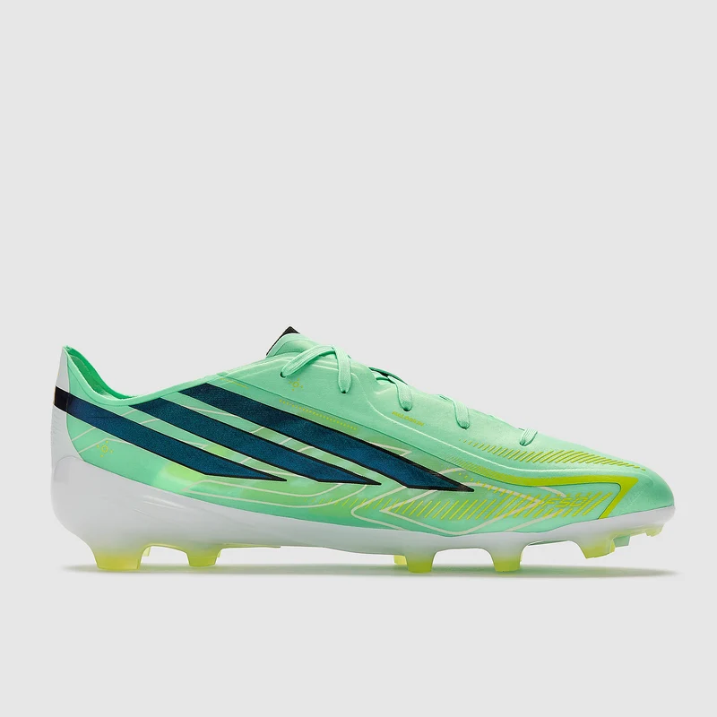Dětské kopačky adidas F50 HYPERFAST ELITE FG J zelená/bílá