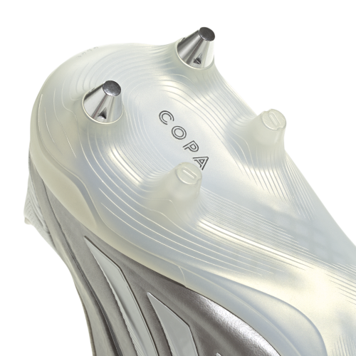 Kopačky adidas Copa Pure IV Elite SG stříbrná/bílá