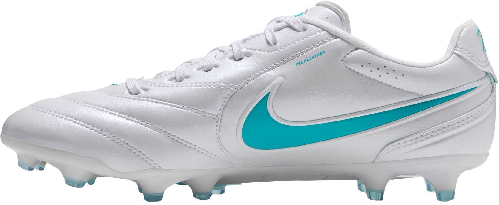 Kopačky Nike Tiempo Ligera Pro FG bílá/světle modrá