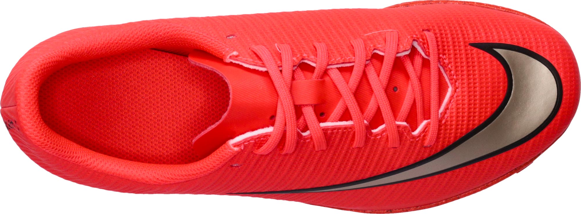 Dětské sálovky Nike Mercurial Vapor 17 Club IC červená/zlatá