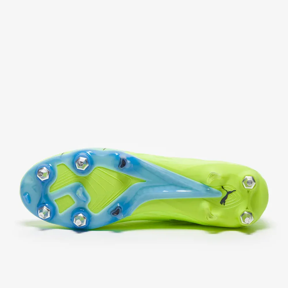 Kopačky Puma Ultra Ultimate MxSG žlutá/modrá