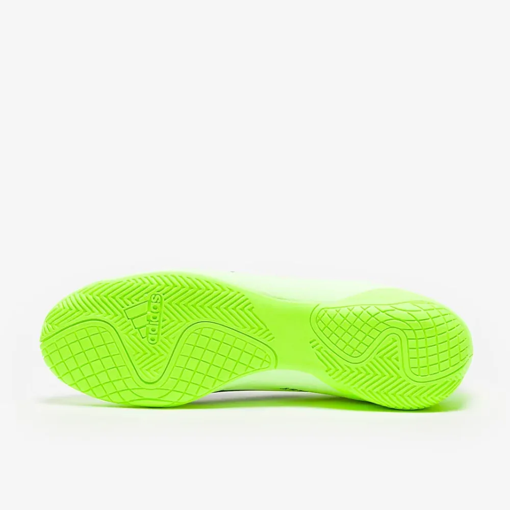 Dětské sálovky adidas X Crazyfast.4 IN J bílá/zelená
