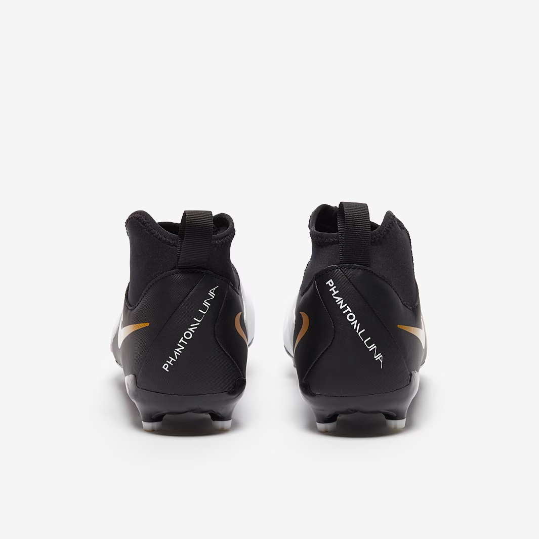 Dětské kopačky Nike JR Phantom Luna II Academy FG/MG bílá/černá