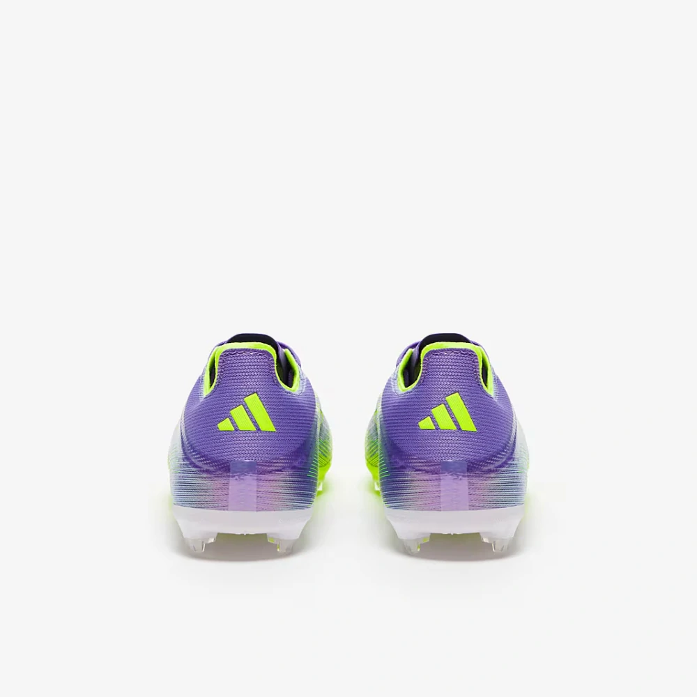 Dětské kopačky adidas F50 Elite FG J fialová/zelená