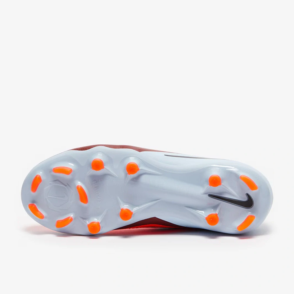 Dětské kopačky Nike Phantom 6 Pro Low FG/MG světle modrá/červená