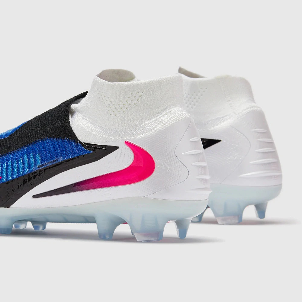 Kopačky Nike Phantom 6 High Elite FG bílá/modrá