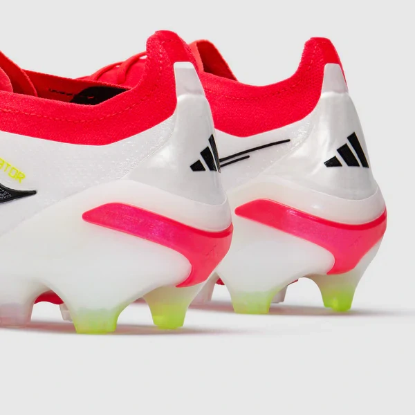 Kopačky adidas Predator Elite FG bílá/červená