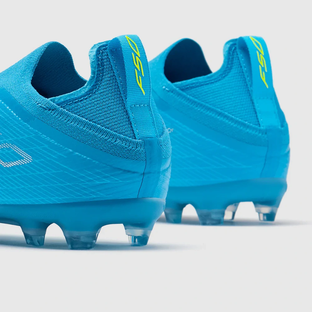 Dětské kopačky adidas F50 Elite Laceless FG modrá/žlutá