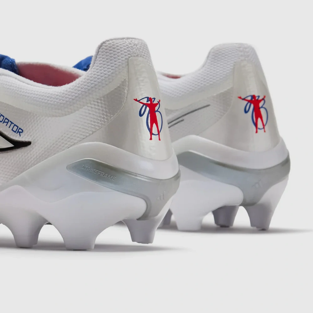 Kopačky adidas Predator League Tongue FG bílá/modrá