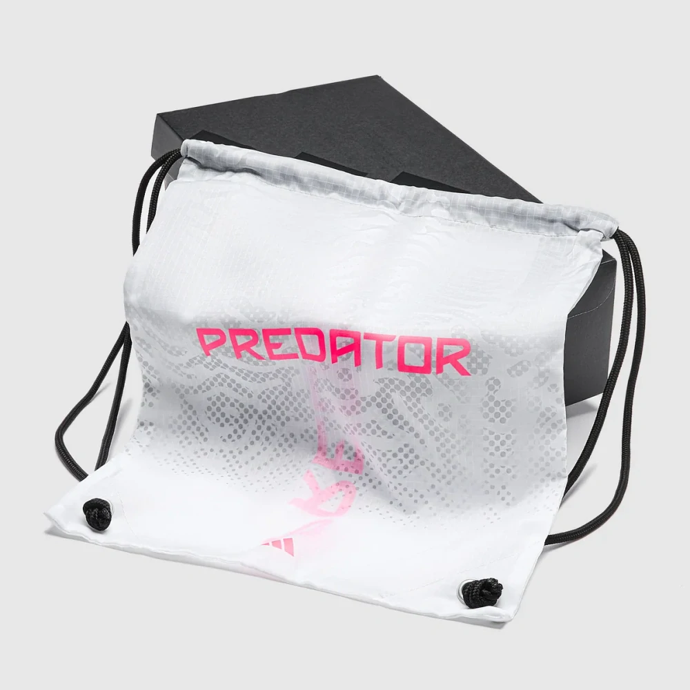 Kopačky adidas Predator Elite Tongue FG bílá/červená