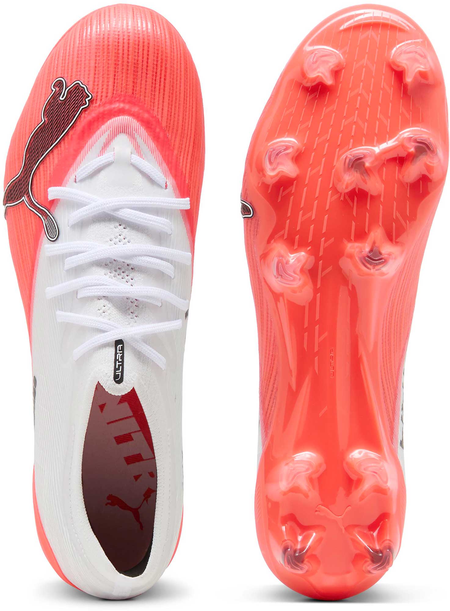 Kopačky Puma Ultra Nitro 7 Pro FG bílá/růžová