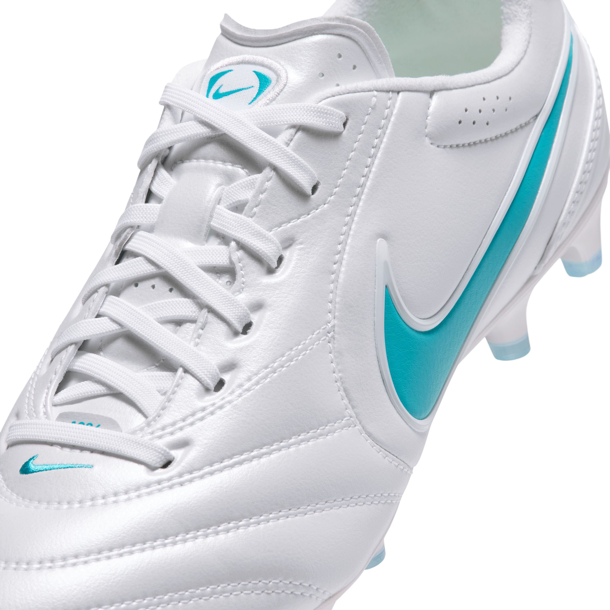 Kopačky Nike Tiempo Ligera Pro FG bílá/světle modrá