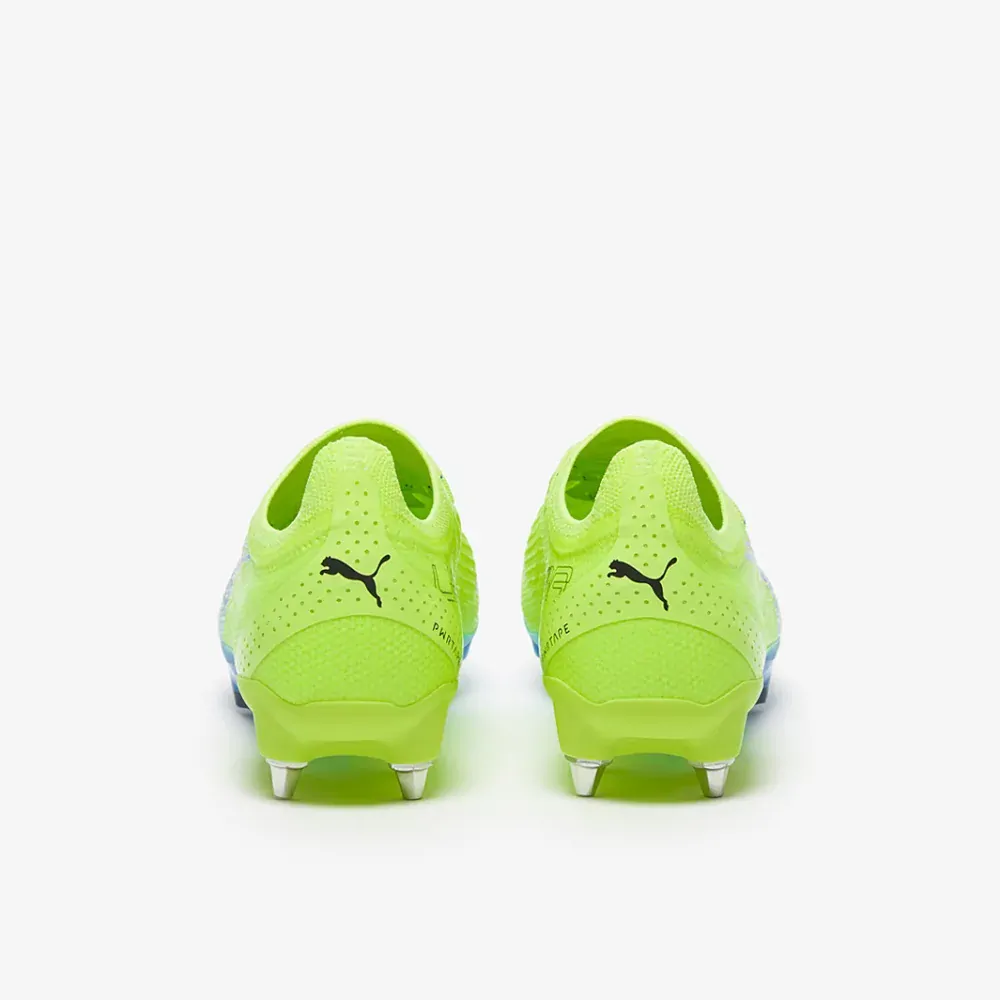 Kopačky Puma Ultra Ultimate MxSG žlutá/modrá