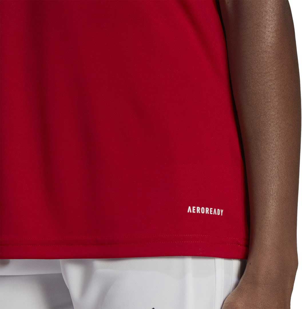 Dámský fotbalový dres adidas SQUAD 21 JSY W červená/bílá