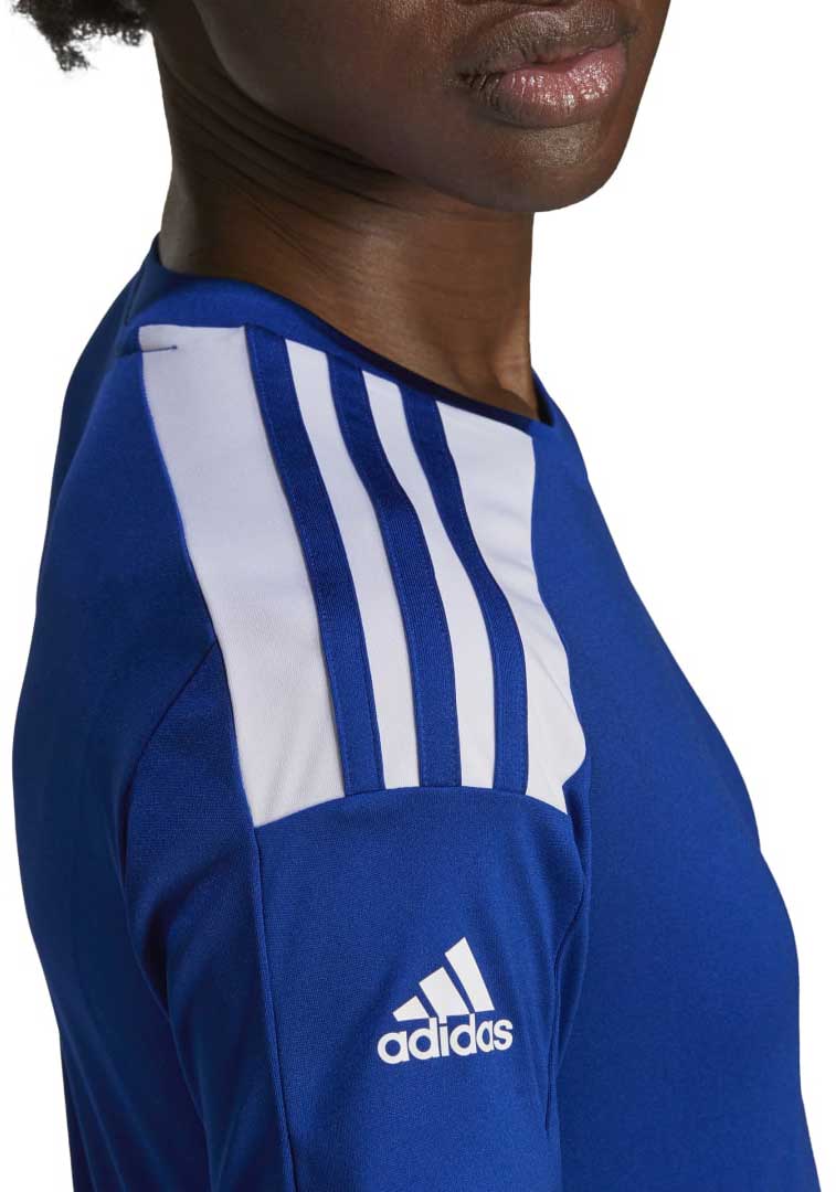 Dámský fotbalový dres adidas SQUAD 21 JSY W modrá/bílá