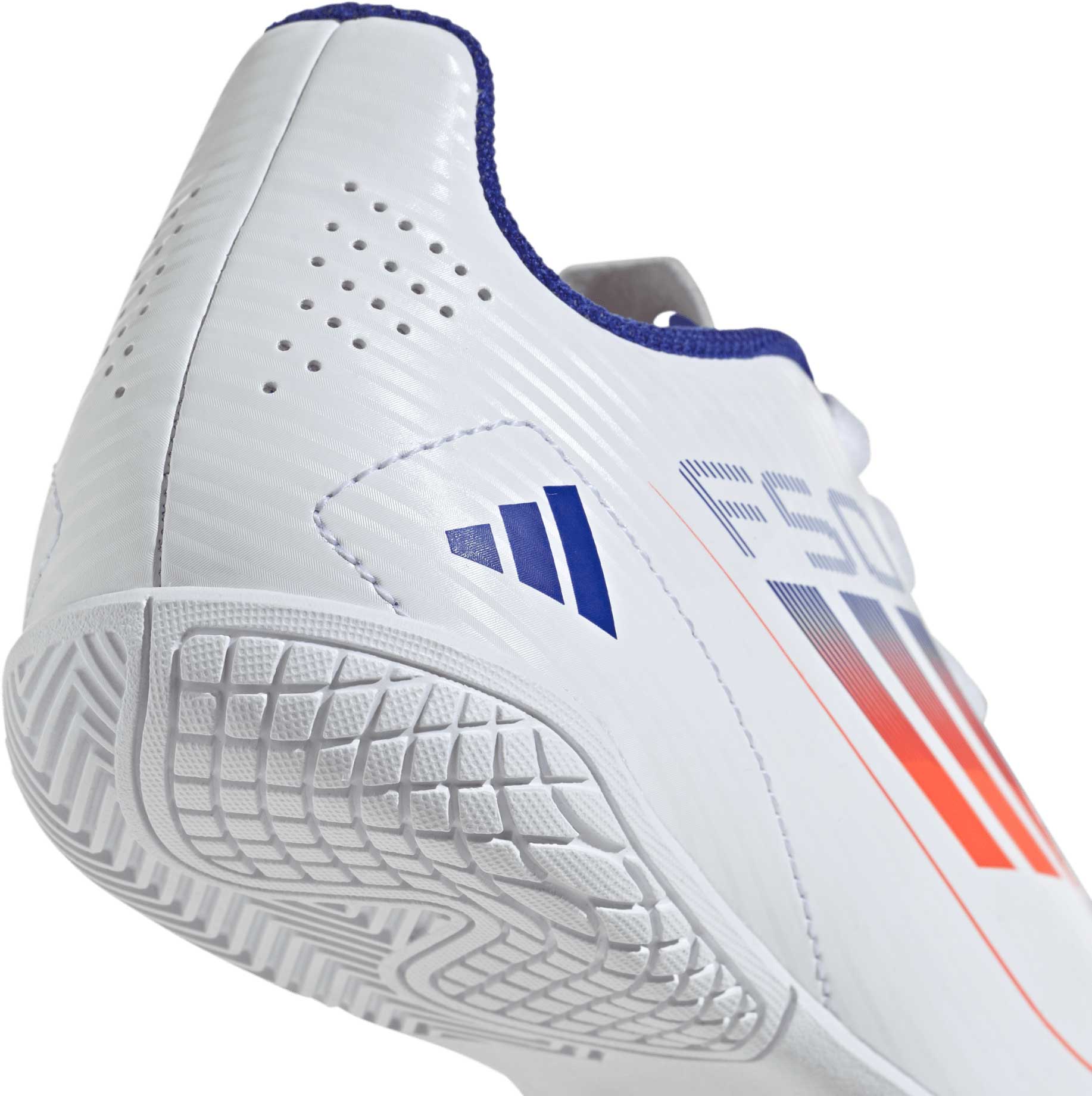 Dětské sálovky adidas F50 Club IN J bílá/modrá