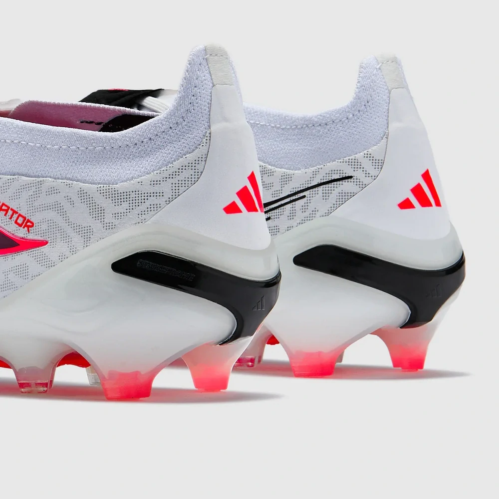 Kopačky adidas Predator Elite Tongue FG bílá/červená