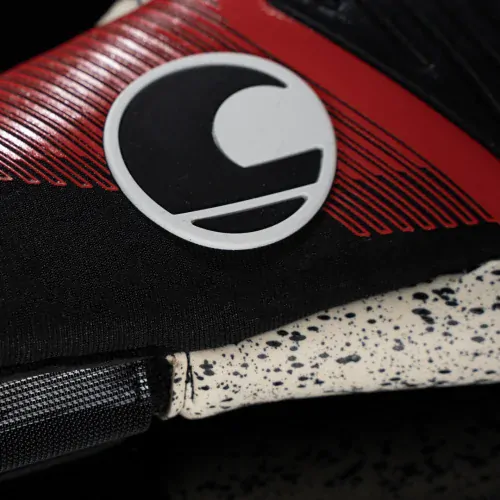Brankářské rukavice Uhlsport Powerline Supergrip+ HN černá/červená