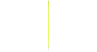 Slalomová tyč s ocelovým bodcem Neon Economy 170cm fluo žlutá