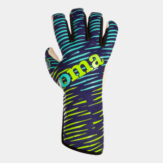 Brankářské rukavice Joma PANTHER modrá/zelená