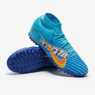 Turfy Nike Zoom Superfly 9 Academy KM TF modrá