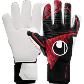 Brankářské rukavice Uhlsport POWERLINE Absolutgrip Finger Surround černá/červená