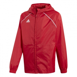 Šusťáková bunda adidas CORE18 RAIN JACKET červená