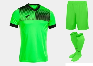 Brankářský komplet Joma SUPERNOVA III zelenáčerná/zelená/zelená