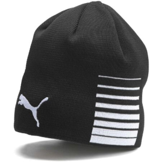 Zimní čepice Puma La Reversle Beanie černá/bílá