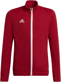 Dětská tepláková bunda adidas Entrada 22 Track červená