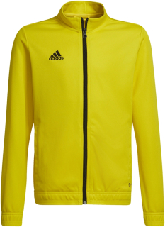 Dětská tepláková bunda adidas Entrada 22 Track žlutá