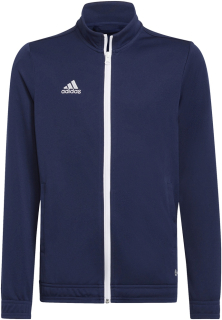 Dětská tepláková bunda adidas Entrada 22 Track tmavě modrá