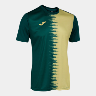 Fotbalový dres Joma CAMISETA MANGA CORTA CITY II zelená/žlutá