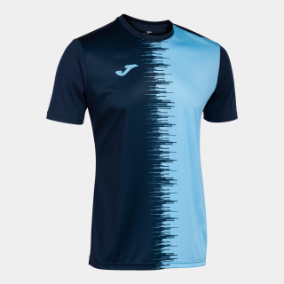 Fotbalový dres Joma CAMISETA MANGA CORTA CITY II tmavě modrá/světle modrá
