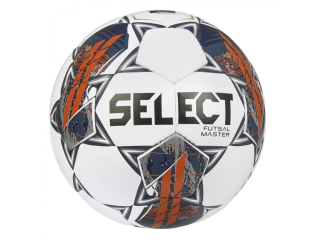 Futsalový míč Select FB Futsal Master Grain bílá/oranžová