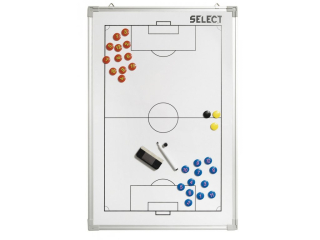 Taktická tabule Select Tactics board alu football bílá