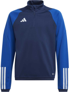 Dětská fotbalová mikina adidas TIRO 23 TOP modrá/tmavě modrá