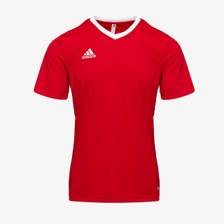 Dětský fotbalový dres adidas ENTRADA 22 JERSEY červená/bílá