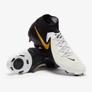 Kopačky Nike Phantom Luna II Pro FG bílá/černá/zlatá