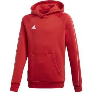 Dětská mikina adidas CORE18 HOODY červená