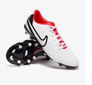 Kopačky Nike Legend 10 Club FG/MG bílá/černá