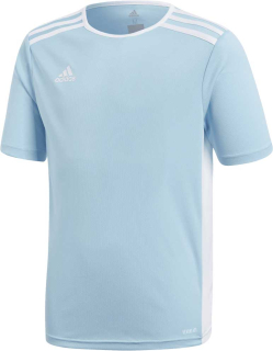 Dětský dres adidas ENTRADA 18 JERSEY světle modrá/bílá