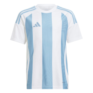 Fotbalový dres adidas Striped 24 bílá/světle modrá