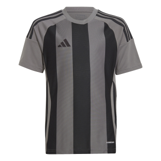 Fotbalový dres adidas Striped 24 šedá/černá